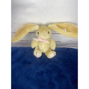 Wangs International Plush Miniature Bunny‎ Rabbit Pink 4.5” Jointed Easter